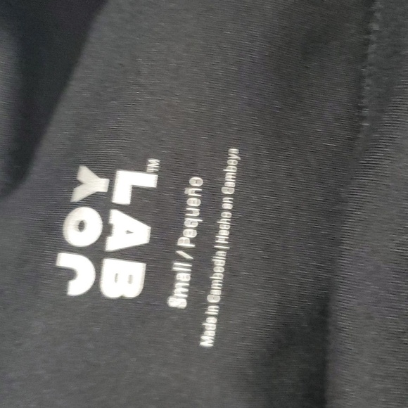 Joy Lab size small gym workout exercise yoga 3/4 length pants black - Picture 14 of 14